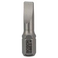 Bosch Accessories Gleuf-bit 5.5 mm Extra hard C 6.3 25 stuk(s) - thumbnail