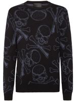 Philipp Plein pull en jacquard - Noir