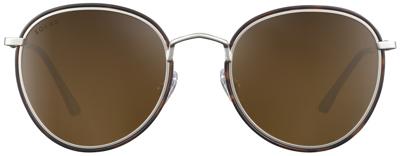 Solar zonnebril Money dames cat.3 ovaal staal bruin/bruin
