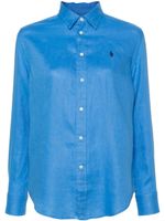 Polo Ralph Lauren Polo Pony linen shirt - Bleu