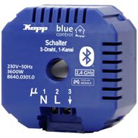 Blue-Control 8640.0301.0 1-kanaals Schakelactor Schakelvermogen (max.) 3600 W Blauw