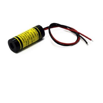 Lijnlaser, rood, 650 nm, 10 °, 3 V DC, Ø12x32 mm, Laser Class 2M, Focus fixed (400mm), Kabellengte 100 mm - 70116199