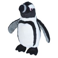 Gekleurde pinguins knuffels 35 cm knuffeldieren   - - thumbnail