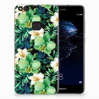 Huawei P10 Lite TPU Case Orchidee Groen