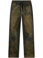 Diesel pantalon de jogging D-Martians en jean - Marron - thumbnail