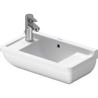 Duravit Philippe Starck 3 Fontein 50x26cm met kraangat rechts wit 0751500008