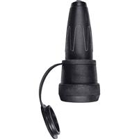 Merten 173051 Veiligheidscontactkoppeling rubber 250 V zwart IP44, 250 V