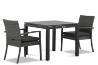 Domani Solarino/Concept 90 cm dining tuinset 3 delig stapelbaar