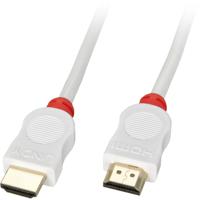 LINDY 41412 HDMI-kabel HDMI Aansluitkabel HDMI-A-stekker, HDMI-A-stekker 2.00 m Rood 4K UHD - thumbnail