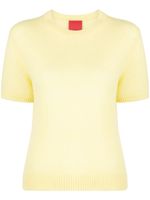 Cashmere In Love haut Sidley en maille fine - Jaune