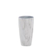 Beliani LIMENARI - plantenbak voor buiten-Wit-Stenenmix