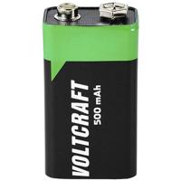 VOLTCRAFT 6LR61 9 V Block-accu Li-Ion 500 mAh 7,4 V 1 st.