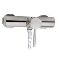 Douchekraan Cadans 15cm Hartafstand Mengkraan Opbouw Rond Staal 1 Greeps