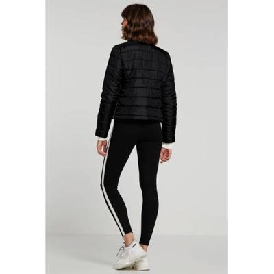 ONLY legging met zijstreep zwart