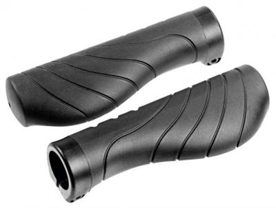 Ergotec handvatten Aero-2 132 mm zwart/grijs Ergotec handvatten Aero-2 132 mm zwart/grijs