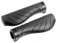 Ergotec handvatten Aero-2 132 mm zwart/grijs