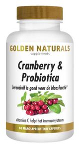 Golden Naturals Cranberry & Probiotica