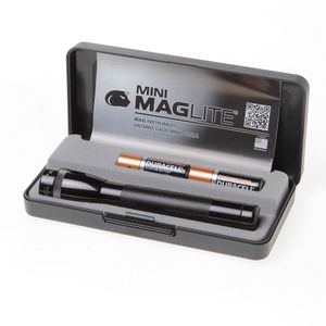 Zaklantaarn zwart mini maglite