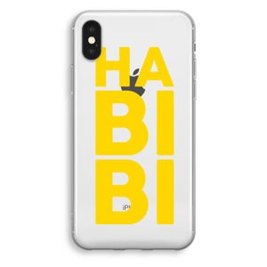 Habibi Majorelle : iPhone X Transparant Hoesje