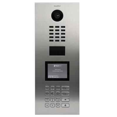 DoorBird D21DKV Buitenunit voor Video-deurintercom via WiFi LAN RVS V2A (geborsteld)