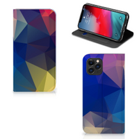 Apple iPhone 11 Pro Stand Case Polygon Dark