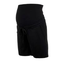MAMALICIOUS low waist regular fit zwangerschapssweatshort Lif zwart
