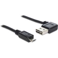 DeLOCK USB-A 2.0 90° > Micro-USB-B kabel 0,5 meter - thumbnail