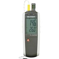 VOLTCRAFT PL-100TRH Luchtvochtigheidsmeter (hygrometer) 0% Hrel 100% Hrel