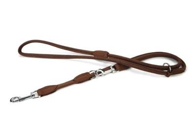 Beeztees buffalo - hondenriem - leer - bruin - 200 mm x 10 cm