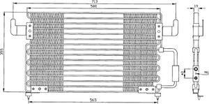 Condensor, airconditioning 35261