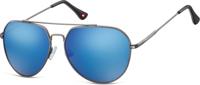 Montana zonnebril unisex Aviator grijs (MS90A)