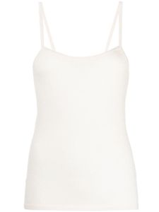 Cashmere In Love Amaya fine-knit tank top - Blanc