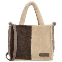 Zebra Trends Fluffy Teddy Handtas/Schoudertas Denise Medium Dark Brown