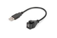 Digitus DN-93402 USB 2.0-inbouwmodule Keystone - thumbnail