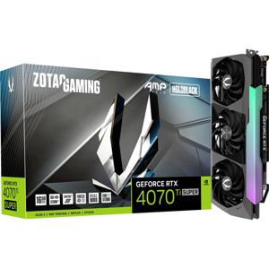 Zotac Nvidia GeForce RTX 4070 Ti Super Videokaart AMP HOLO 16 GB GDDR6X-RAM PCIe x16 DisplayPort, HDMI RGB-verlichting