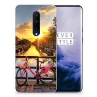 OnePlus 7 Pro Siliconen Back Cover Amsterdamse Grachten