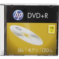 HP DRE00085 DVD+R disc 4.7 GB 10 stuk(s) Slimcase - thumbnail