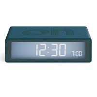 Lexon Flip Travel Wekker - Eendenblauw