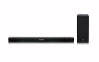 LG SK5 2.1 Soundbar (met draadloze subwoofer en DTS Virtual:X surround sound) zwart