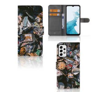 Samsung Galaxy A23 Telefoonhoesje met foto Badges