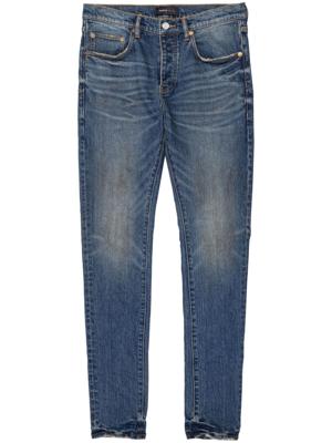 Purple Brand Slim-fit jeans - Blauw