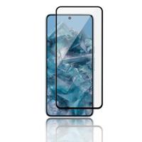 Google Pixel 8 Pro Panzer Premium Full-Fit Glazen Screenprotector - Zwart