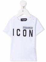 DSQUARED2 KIDS t-shirt Icon à logo imprimé - Blanc