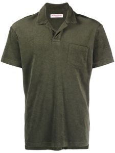 Orlebar Brown polo en éponge - Vert