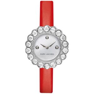 Horlogeband Marc by Marc Jacobs MJ1441 Leder Rood 10mm