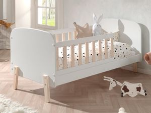 Kinderbed KIKI 70x140 cm wit zonder bedlade