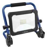 ANSMANN Accubouwlamp LED 30 W – werklamp met 3 verlichtingsstanden en kleurechte weergave CRI >80, oplaadbare werklamp IP54 waterbestendig, poot met statief, montagevoorziening