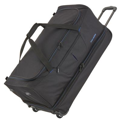 Travelite Basics Wheeled Duffle 70cm Expandable Black/Orange Travelite Basics Wheeled Duffle 70cm Expandable Black/Orange