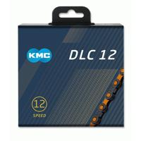 KMC Fietsketting DLC 12 126 schakels OranjeZwart (272g)