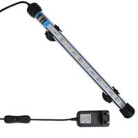 vidaXL LED-Aquariumlamp 28 cm Wit Lamp Aquarium Verlichting Lampen Waterlamp